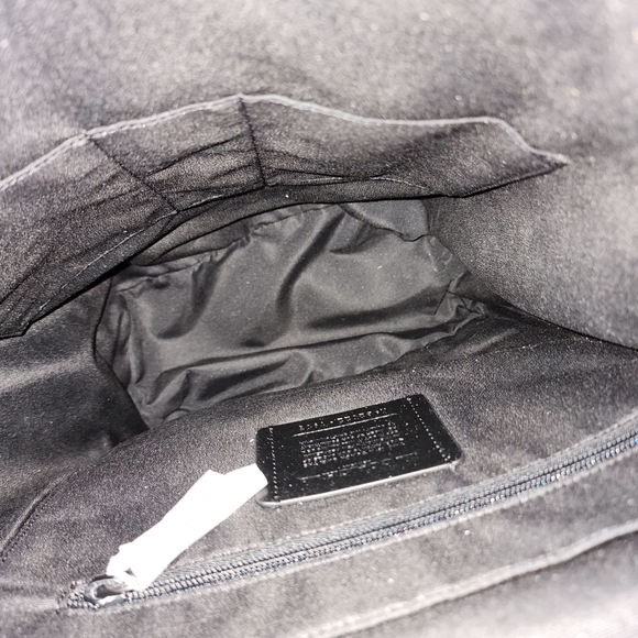 NWT Coach Ranger Backpack with Signature Canvas Pieced Patchwork - Picture 14 of 15